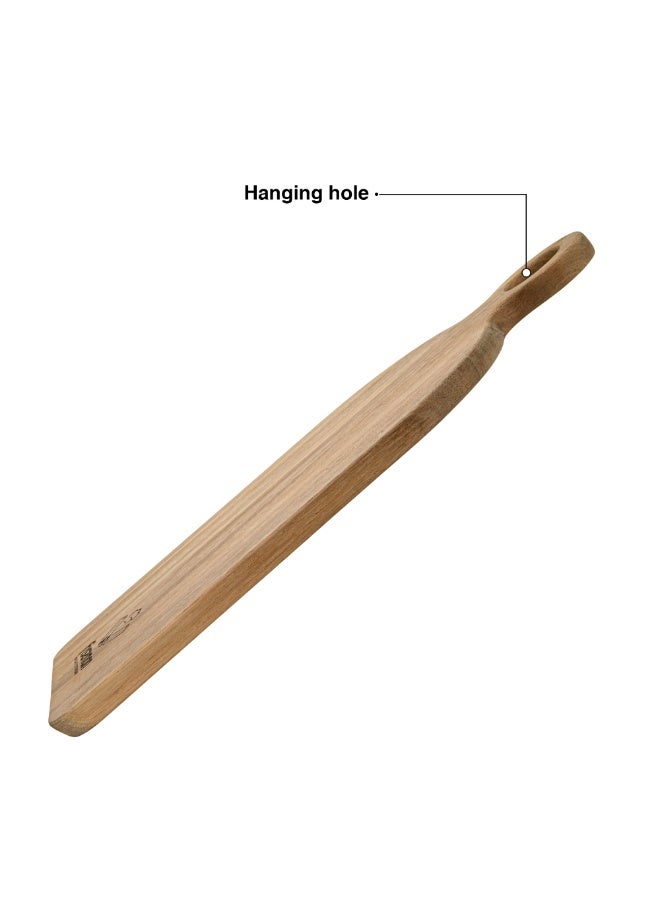 فيسمان لوح تقطيع من خشب الأكاسيا، 41×20×1.5، لوح تقطيع للمطبخ مزود بفتحة تعليق، لوح تقطيع قابل للاستخدام على الوجهين - Image 3